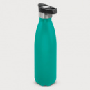 Mirage Powder Coated Vacuum Bottle Push Button Lid+Teal