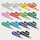 Soft Touch Logo Lanyard+colours
