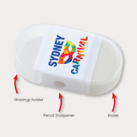 2 in 1 Pencil Sharpener/Eraser image