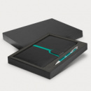 Andorra Notebook and Pen Gift Set+Teal