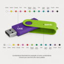 Helix 4GB Mix Match Flash Drive+colour palette