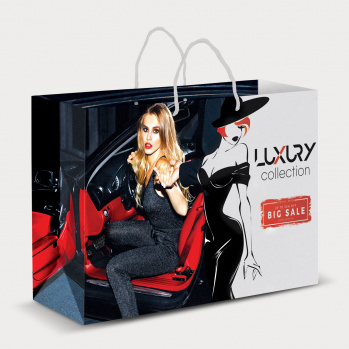 Extra Large Laminated Paper Carry Bag (Full Colour)