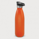 Mirage Powder Coated Vacuum Bottle Push Button Lid+Orange