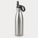 Mirage Metal Drink Bottle Flip Lid+Silver