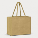 Torino Jute Tote Bag Colour Match+Natural