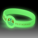 Xtra Silicone Wrist Band Glow in the Dark+glowing