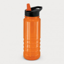 Triton Drink Bottle Black Lid+Orange