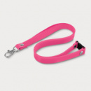 Silicone Lanyard+Pink