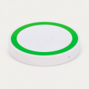 Orbit Wireless Charger White+Bright Green