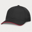 Swift Cap Black+Red