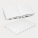 Omega Unlined Notebook+White