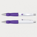 Turbo Pen White Barrel+Purple