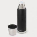 Swiss Peak Elite Copper Vacuum Flask+open