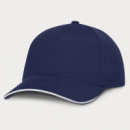 Swift Cap White Trim+Royal Blue