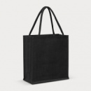 Lanza Jute Tote Bag Colour Match+Black