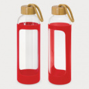 Eden Glass Bottle Silicone Sleeve+Red