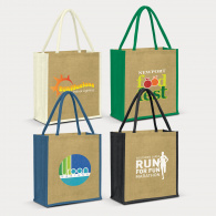 Lanza Jute Tote Bag image