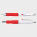 Turbo Pen White Barrel+Red