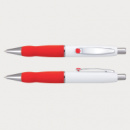 Turbo Pen White Barrel+Red