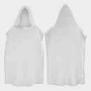 Adult Hooded Towel+Light Blue