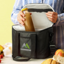Aquinas Cooler Bag+in use