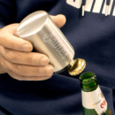 Automatic Bottle Opener+in use