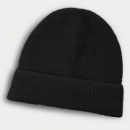 Avalanche Brushed Beanie+Black