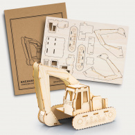 BRANDCRAFT Excavator Wooden Model image