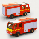 BRANDCRAFT Fire Truck Wooden Model+direct digital assembled