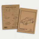 BRANDCRAFT Hatchback Car Wooden Model+sleeve