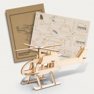 BRANDCRAFT Helicopter Wooden Model image