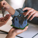 BRANDCRAFT House Wooden Model+in use