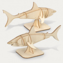 BRANDCRAFT Shark Wooden Model+unbranded and assembled