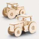 BRANDCRAFT Tractor Wooden Model+assembled unbranded