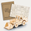 BRANDCRAFT Wheel Loader Wooden Model