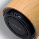 Bamboo Bluetooth Speaker Black+port