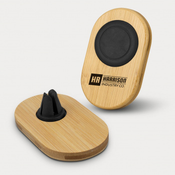 Bamboo Car Phone Holder