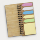 Bamboo Sticky Note Wallet+open
