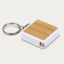 Bamboo Tape Measure Key Ring+unbranded