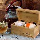 Bamboo Tea Box+in use