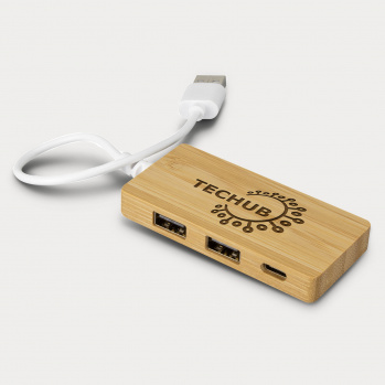 Bamboo USB Hub