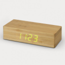 Bamboo Wireless Charging Clock+unbranded
