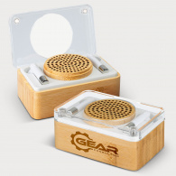 Bamboo Wireless Speaker & Earbud Set image