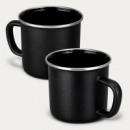 Bendigo Matte Enamel Mug+Black