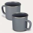 Bendigo Matte Enamel Mug+Grey