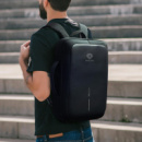 Bobby Bizz Anti theft Backpack Briefcase+in use