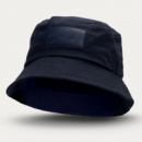 Bucket Hat with Patch+Navy