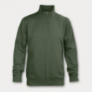 Camden Unisex Quarter Zip+Olive