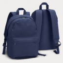 Canvas Backpack+Navy
