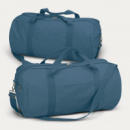 Canvas Duffle Bag+Slate Blue